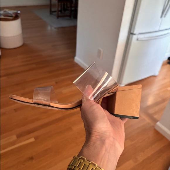 SCHUTZ Tan Mules Sleek Minimalist Design - Picture 13 of 14